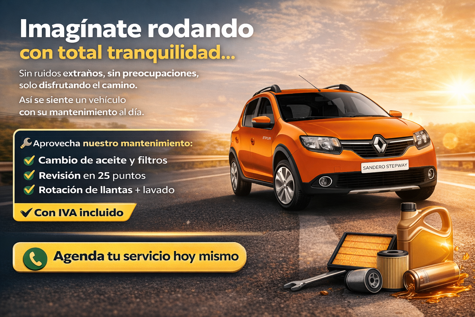 MANTENIMIENTO SANDERO